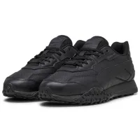 Кроссовки унисекс Puma Blacktop Rider Leather 44.5 / Черный