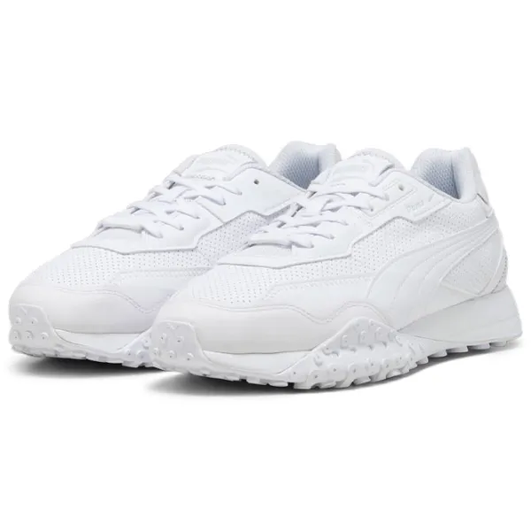 Adidași unisex Puma Blacktop Rider Leather 43 / White photo 1 Adidași unisex Puma Blacktop Rider Leather 43 / White photo 1
