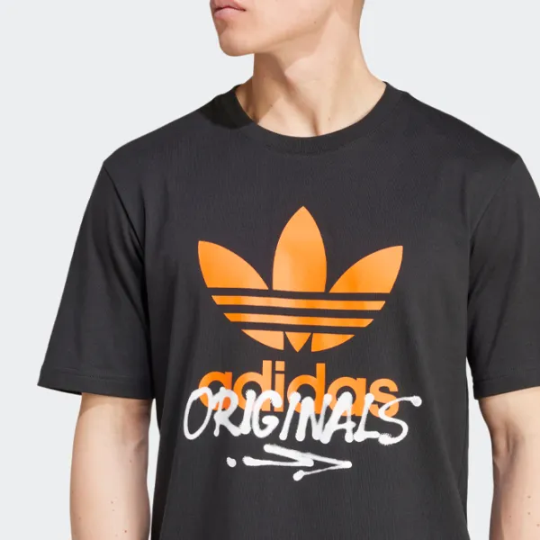 Tricou pentru bărbați Adidas Training Supply Street Tee 1 100% bumbac / Black photo 5