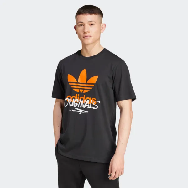 Tricou pentru bărbați Adidas Training Supply Street Tee 1 100% bumbac / Black photo 2