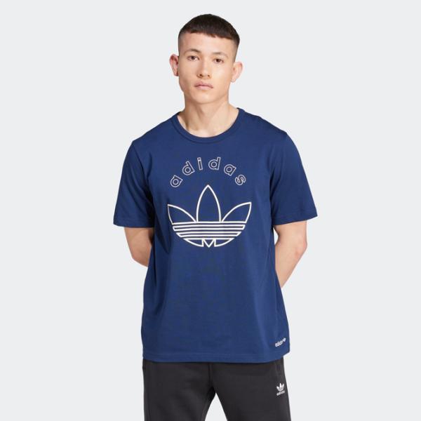 Tricou pentru bărbați Adidas Graphic Tee 100% bumbac / Blue photo 2