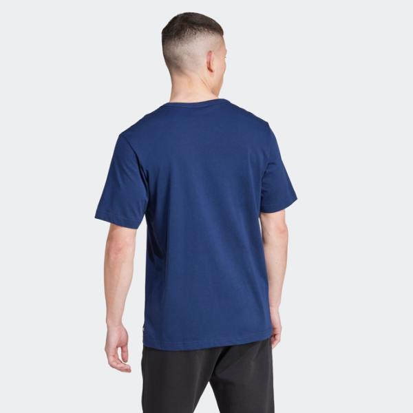 Футболка для мужчин Adidas Graphic Tee 100% хлопок / Синий photo 3