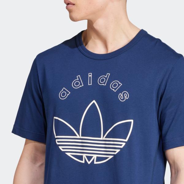 Футболка для мужчин Adidas Graphic Tee 100% хлопок / Синий photo 5