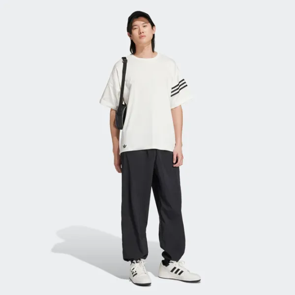 Tricou pentru bărbați Adidas Neuclassic Tee 100% bumbac / White photo 4
