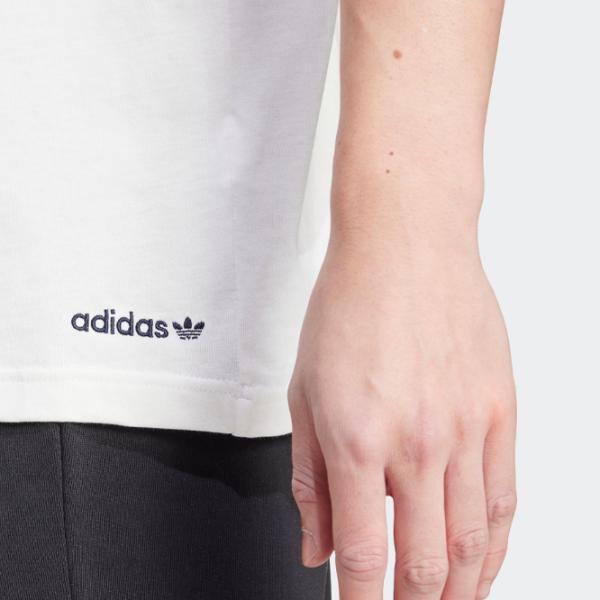 Футболка для мужчин Adidas Graphic Tee 100% хлопок / Белый-Многоцветный photo 6