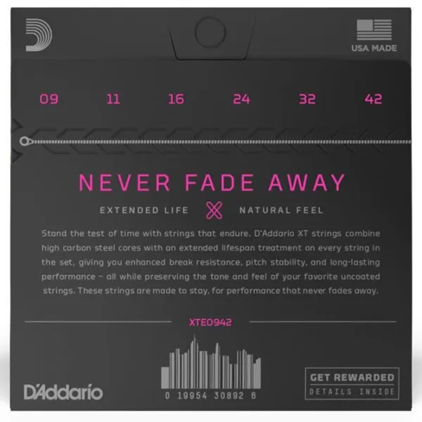 Скакалка D'Addario XTE0942  Серебряный / Cталь photo 2
