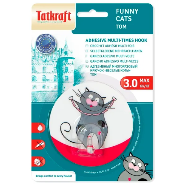 Крючок для ванной Tatkraft 18235/18228 Пластик photo 3