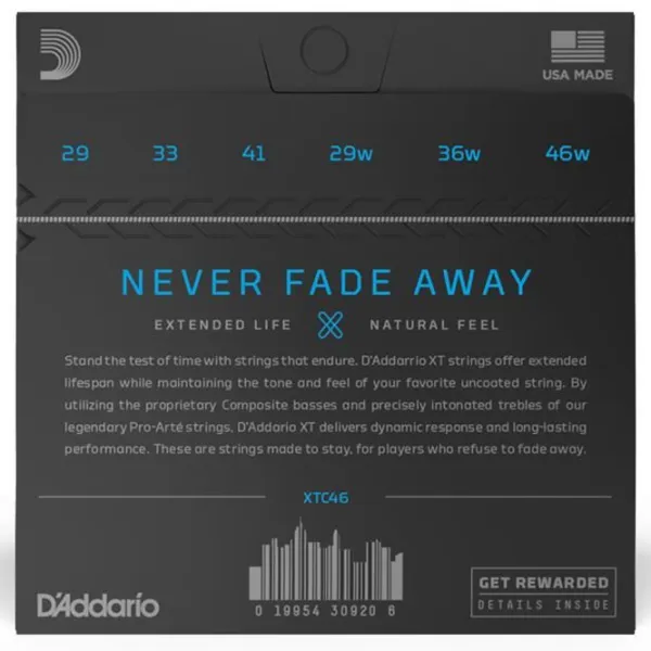 Скакалка D'Addario XTC46  Бронзовый / Бронза photo 2