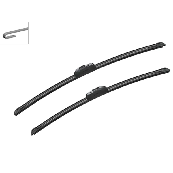 Стеклоочиститель Передние BYD 2005 - 2018 (AR997S) Bosch / 24" + 22" / 600 мм + 550 мм photo 4
