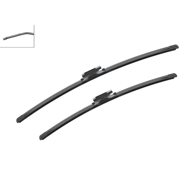 Стеклоочиститель Передние Renault 2004 - 2010 (A117S) Bosch / 26" + 22" / 650 мм + 550 мм photo 3