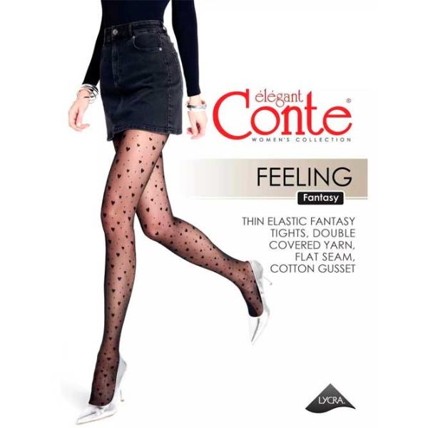 Colanți pentru femei Conte FEELING 23C-68 4 / Black photo 3
