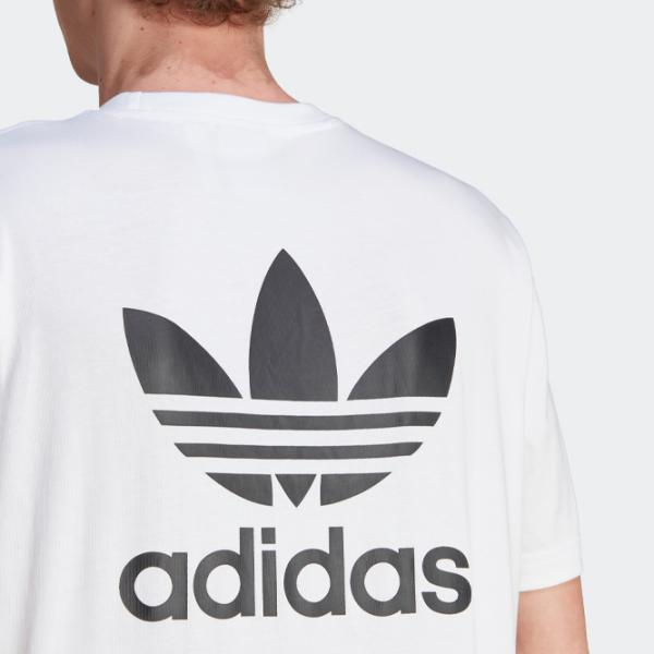 Tricou pentru bărbați Adidas Back+Front Trefoil Tee 100% bumbac / White photo 6 Tricou pentru bărbați Adidas Back+Front Trefoil Tee 100% bumbac / White photo 6