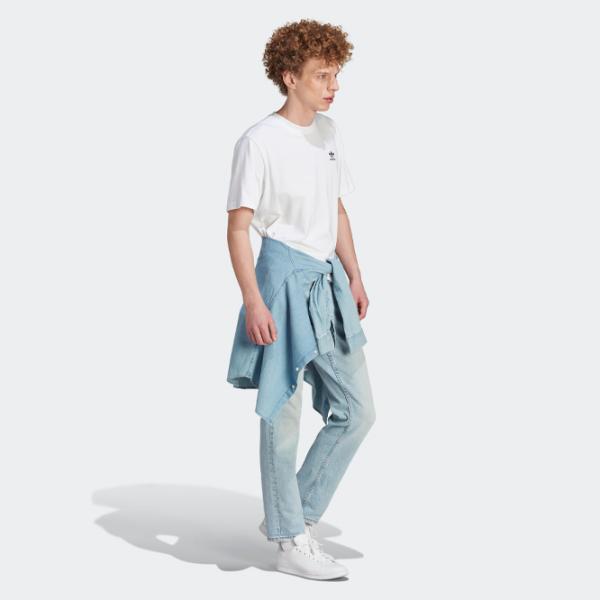 Tricou pentru bărbați Adidas Back+Front Trefoil Tee 100% bumbac / White photo 4 Tricou pentru bărbați Adidas Back+Front Trefoil Tee 100% bumbac / White photo 4