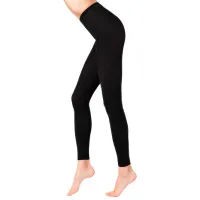 Colanți pentru femei Conte COTTON LEGGINGS_250 5 / Black