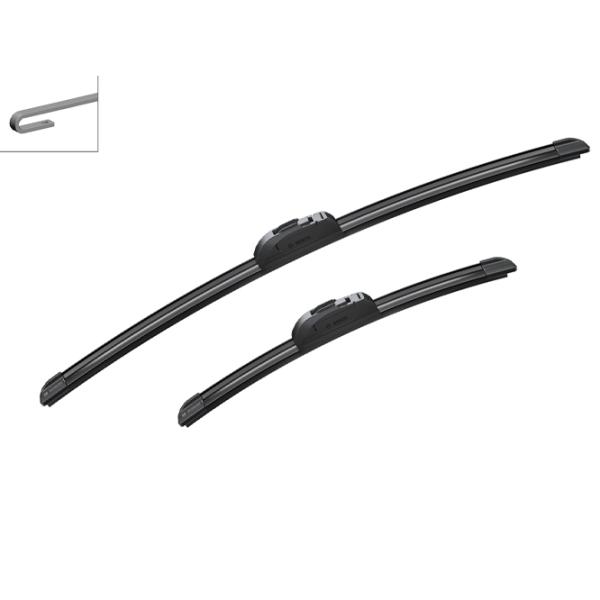 Стеклоочиститель Передние Ravon 2002 - 2022 (AR553S) Bosch / 22" + 14" / 550 мм+ 340 мм photo 5
