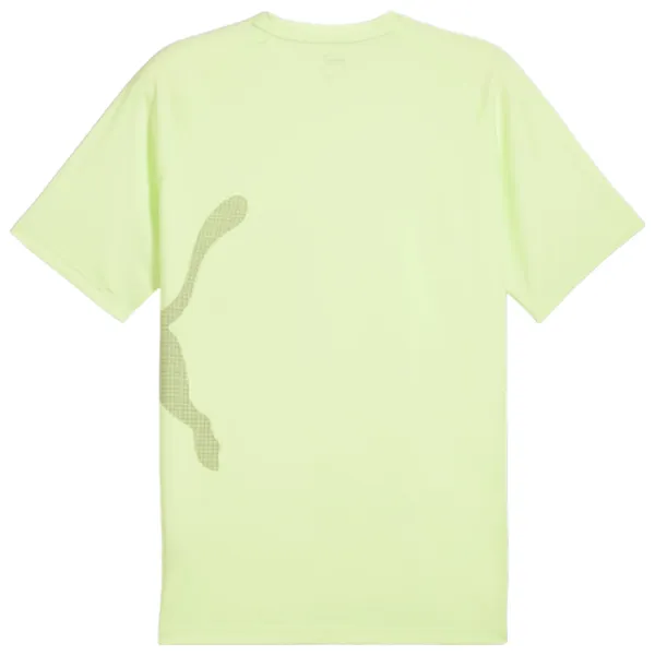 Tricou pentru bărbați Puma Train All Day Big Cat Tee 100% poliester / Light green photo 2