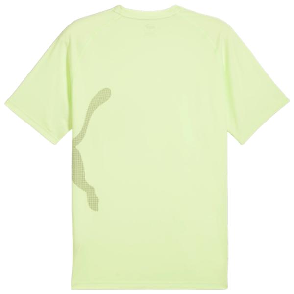 Tricou pentru bărbați Puma Train All Day Big Cat Tee 100% poliester / Light green photo 2