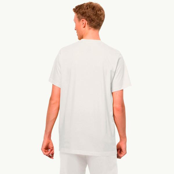 Футболка для мужчин Jack Wolfskin Essential T M 100% хлопок / Белый photo 3