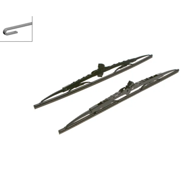 Ștergător parbriz Față BMW 2000 - 2021 (Twin608) Bosch / 24" + 20" / 600 mm + 500 mm photo 4 Ștergător parbriz Față BMW 2000 - 2021 (Twin608) Bosch / 24" + 20" / 600 mm + 500 mm photo 4