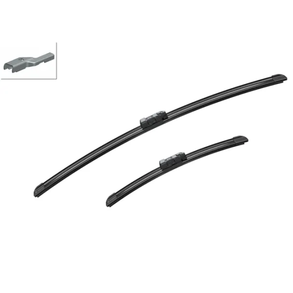 Стеклоочиститель Передние Abarth 2007 - 2022 (A299S) Bosch / 24" + 14" / 600 мм + 340 мм photo 5