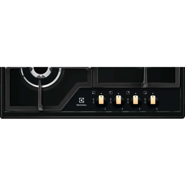 Plită încorporabilă pe gaz Electrolux KGS6436RK Oțel emailat / Black photo 4