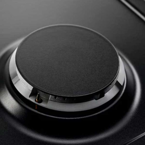 Plită încorporabilă pe gaz Electrolux KGS6436RK Oțel emailat / Black photo 5