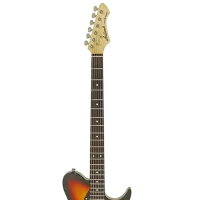 Chitară electrică ARIA Pro II JET-B Tone 3TS 4/4, photo 5