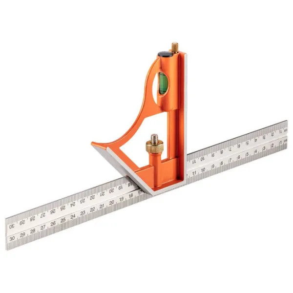 Echer combinat NEO Tools 72-125 300 mm Dreptunghiulară / Aluminiu photo 1