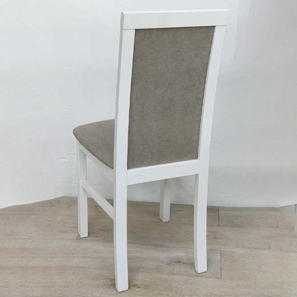 Scaun de bucătărie Drewmix Nilo 6 3B Stofă/ White Gray photo 2 Scaun de bucătărie Drewmix Nilo 6 3B Stofă/ White Gray photo 2