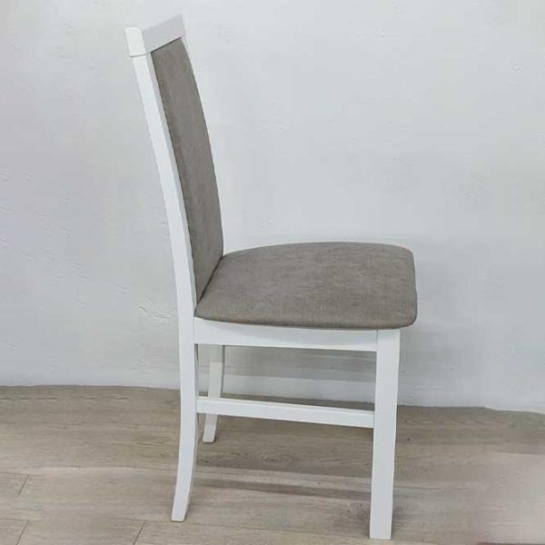 Scaun de bucătărie Drewmix Nilo 6 3B Stofă/ White Gray photo 3 Scaun de bucătărie Drewmix Nilo 6 3B Stofă/ White Gray photo 3