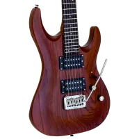 Chitară electrică ARIA Pro II MAC-DLX STBR 4/4, photo 4