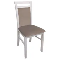 Scaun de bucătărie Drewmix Milano 5 26B Stofă/ White Beige