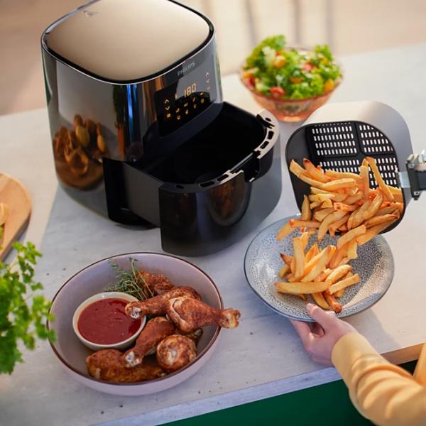 Aero Grill Philips HD9252/70 1400 W / 4.1 l / Black photo 8