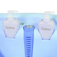 Cădiță pentru bebeluși Moni SANTORINI Unisex / 0 - 36 luni / Blue photo 4