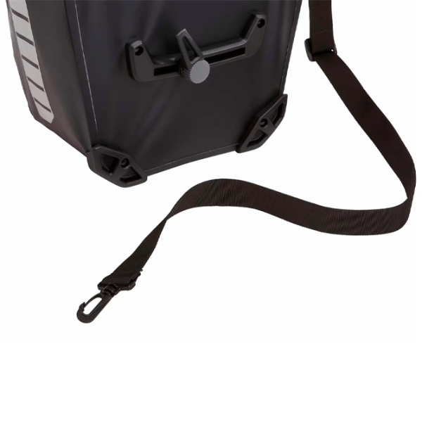  Geantă pentru bicicletă THULE Shield Pannier Black White photo 5