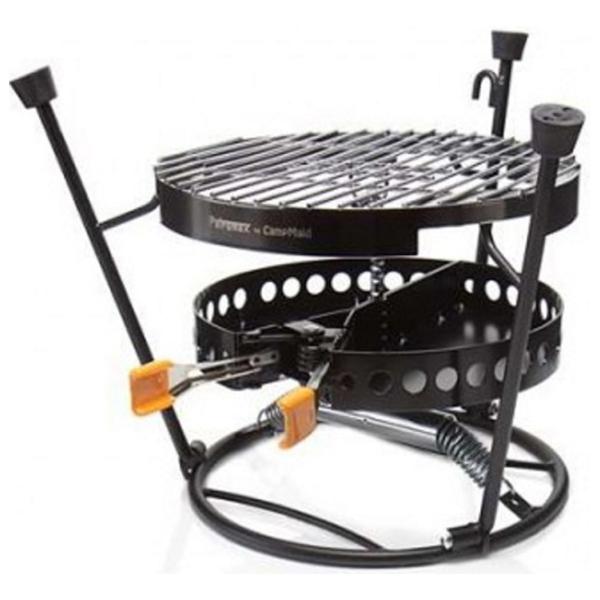 Set pentru grătar Petromax Coal Grill Hold Oțel inoxidabil / Black photo 1