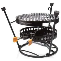 Set pentru grătar Petromax Coal Grill Hold Oțel inoxidabil / Black