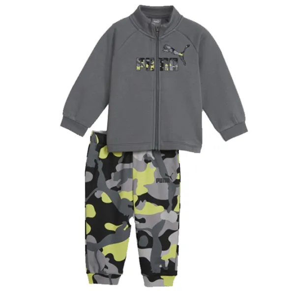 Costum sportiv pentru băieți Puma PU68032480  74 / Grey photo 1