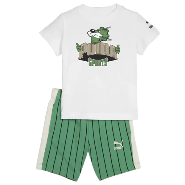 Спортивный костюм для мальчиков Puma PU62543602  98 / Белый photo 1 Спортивный костюм для мальчиков Puma PU62543602  98 / Белый photo 1