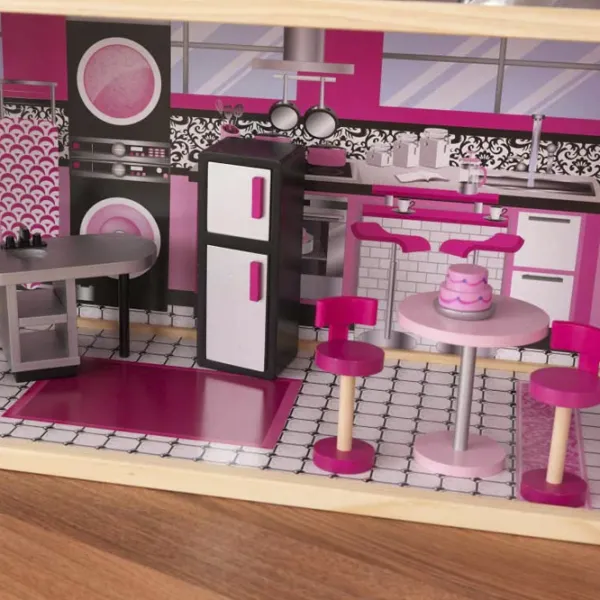 Căsuță pentru păpuși KidKraft Sparkle Mansion 65826 Căsuță / 3+ photo 4