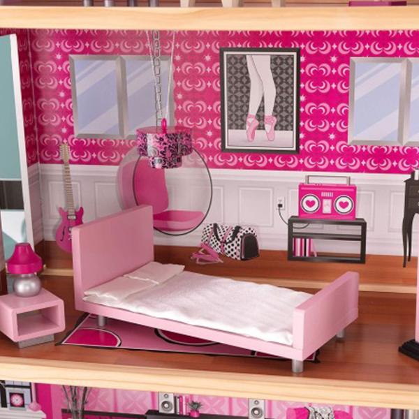 Căsuță pentru păpuși KidKraft Sparkle Mansion 65826 Căsuță / 3+ photo 6