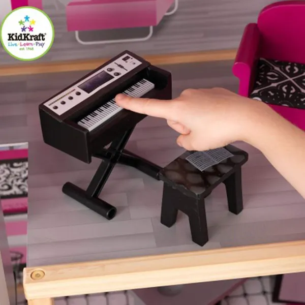 Căsuță pentru păpuși KidKraft Sparkle Mansion 65826 Căsuță / 3+ photo 7