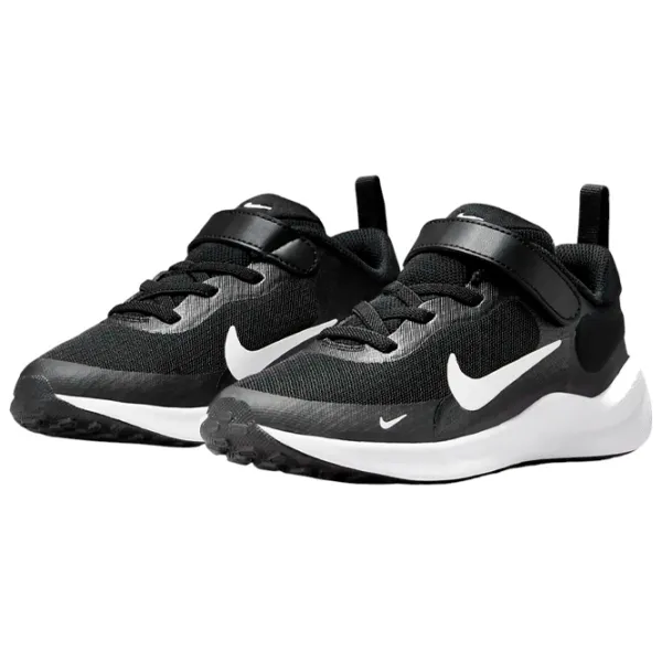 Adidași pentru băieți Nike Revolution 7 (Psv) Primăvară - vară / Black photo 1 Adidași pentru băieți Nike Revolution 7 (Psv) Primăvară - vară / Black photo 1