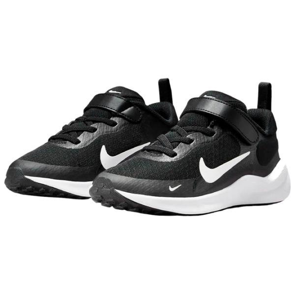 Adidași pentru băieți Nike Revolution 7 (Psv) Primăvară - vară / Black photo 1 Adidași pentru băieți Nike Revolution 7 (Psv) Primăvară - vară / Black photo 1
