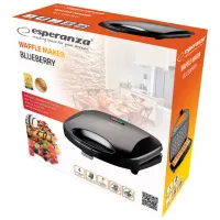 Aparat vafe Esperanza EKT008 1000 W / Black photo 4
