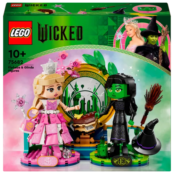 Constructor LEGO Elphaba & Glinda Figures Clasic/ Pink photo 1