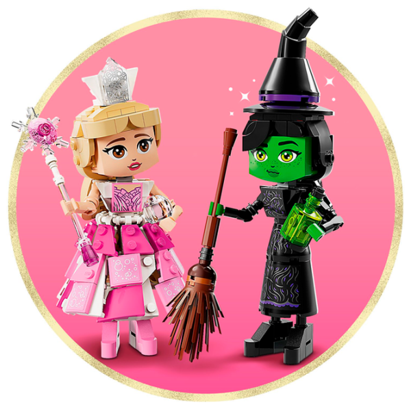 Constructor LEGO Elphaba & Glinda Figures Clasic/ Pink photo 7