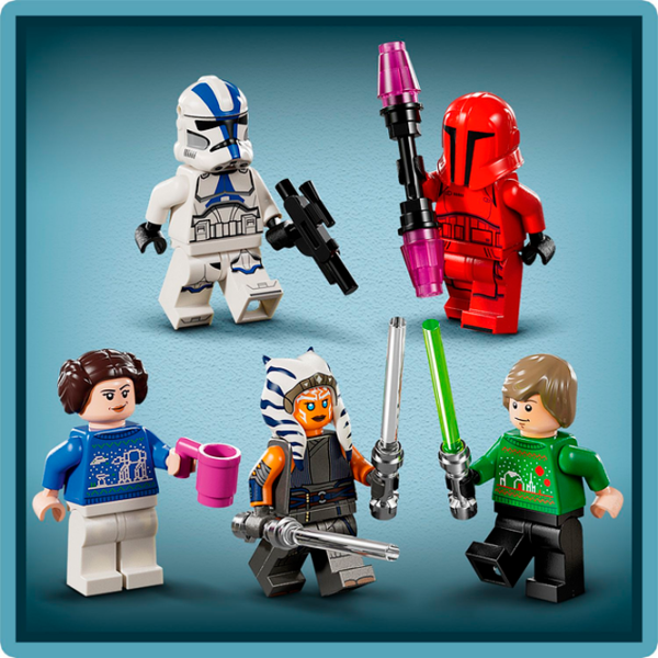 Конструктор LEGO Advent Calendar 2024 Классический/ Синий photo 7