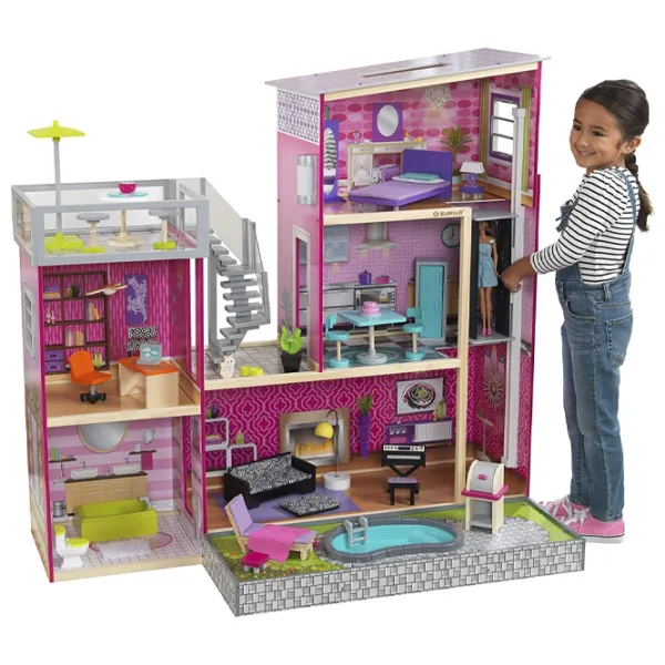 Căsuță pentru păpuși KidKraft Uptown 65833-MSN Căsuță / 3+ photo 3