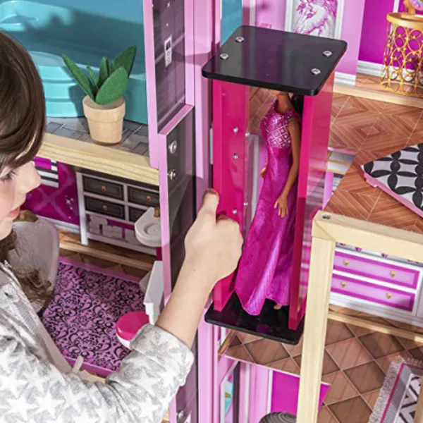 Домик для кукол KidKraft Shimmer Mansion 65949  Домик / 3+ photo 4 Домик для кукол KidKraft Shimmer Mansion 65949  Домик / 3+ photo 4